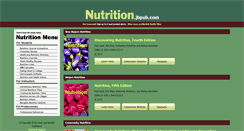 Desktop Screenshot of nutrition.jbpub.com