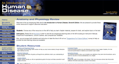 Desktop Screenshot of humandisease.jbpub.com