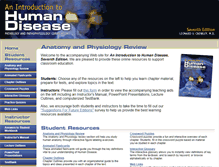 Tablet Screenshot of humandisease.jbpub.com